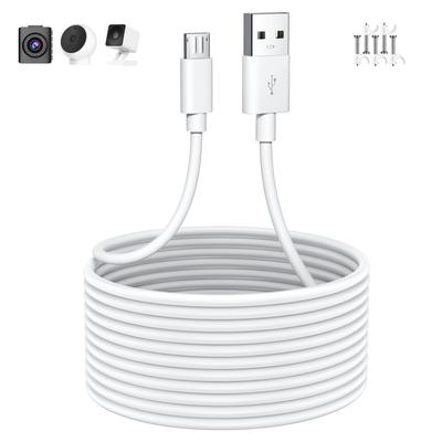 Kabel micro USB 3M napájecí kabel micro USB pro napájení bezpečnostní kamery USB micro B samec samec ATOM Cam Cam Dog Drive Recorder Xbox PS4