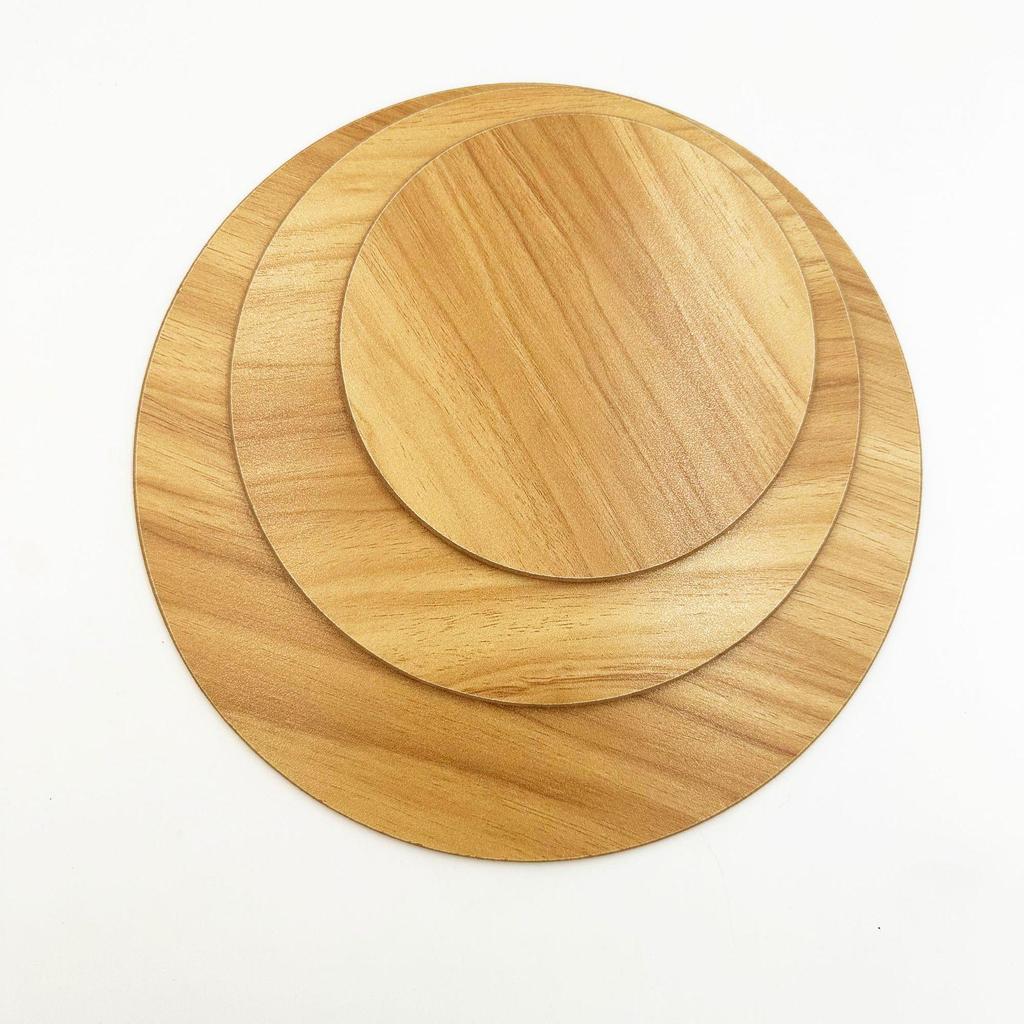 Raw Wood Linden Ornament: Wooden Craft Home Décor & Tarot Energy Board