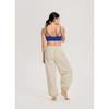 Budhi Mudra Diagonal Jogger Pants  Bone White  B61003apl44 V08 