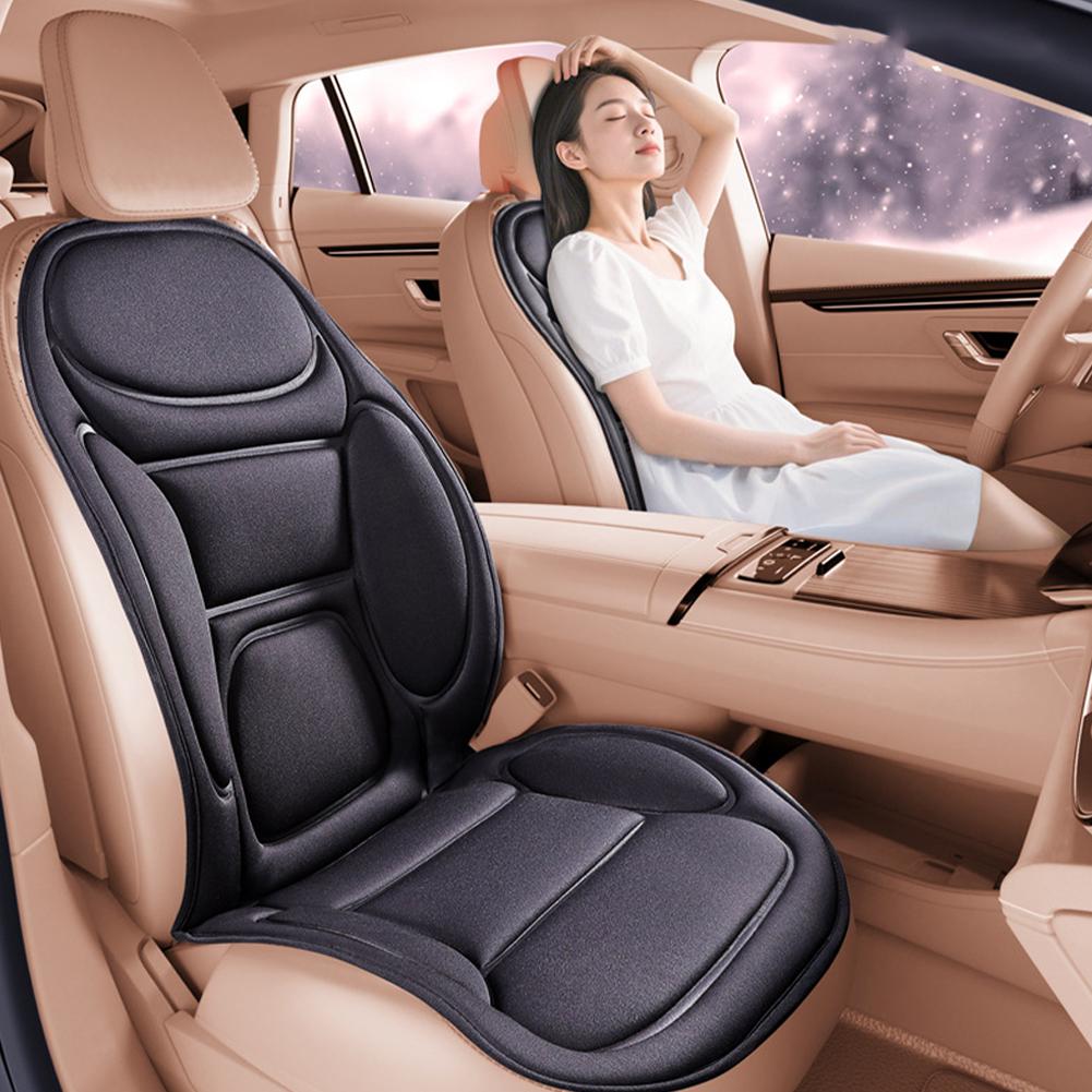 Winter Thicken Heated Car Seat Cover 12V Universal Non-Slip Heater Warm Pad Auto Cushion Mats Heating Protector Universal B X4V1