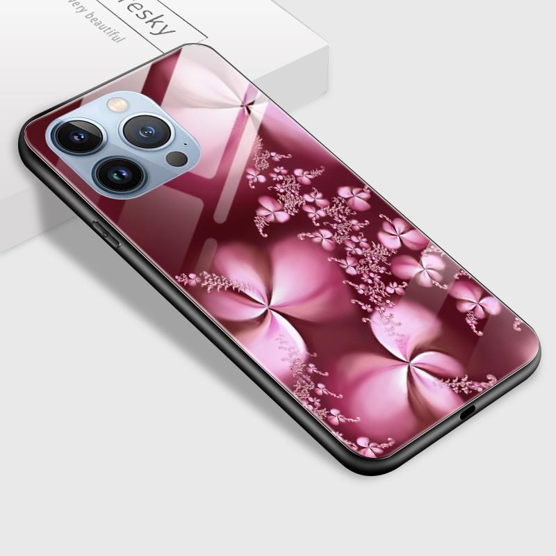 Tempered Glass Phone Case For Samsung A12 A16 A32 A53 S20FE S23 S25 Honor20 X6A 90Lite 9X Huawei Y9Prime2019 P30Lite Soft Edge Shockproof Smooth Shell