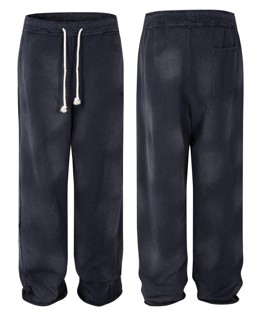 Leeolitiseu Washed Frayed Sweatpants