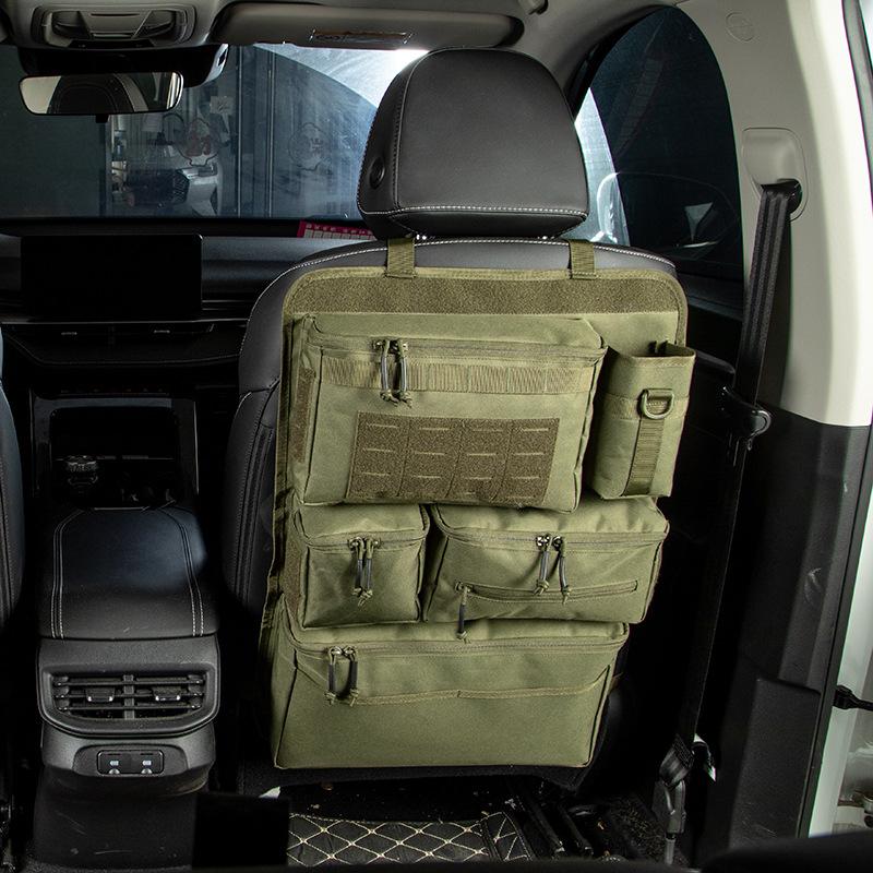 Car Multifunctional Luggage Organizer and Storage Bag, Hanging Rear Seat Bag for Car Rear Seats,Tactical Storage Bag