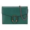 Dionysus Mini Leder Ketten Geldbörse Umhängetasche Grün (Unisex) Schultertaschen 401231 CAOGX 3120