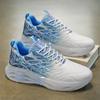 Air Cushioned Men's Shoes Breathable Youth Running Shock-absorbing Sports Plus Size Trendy Brand Versatile Dad Height Increasing