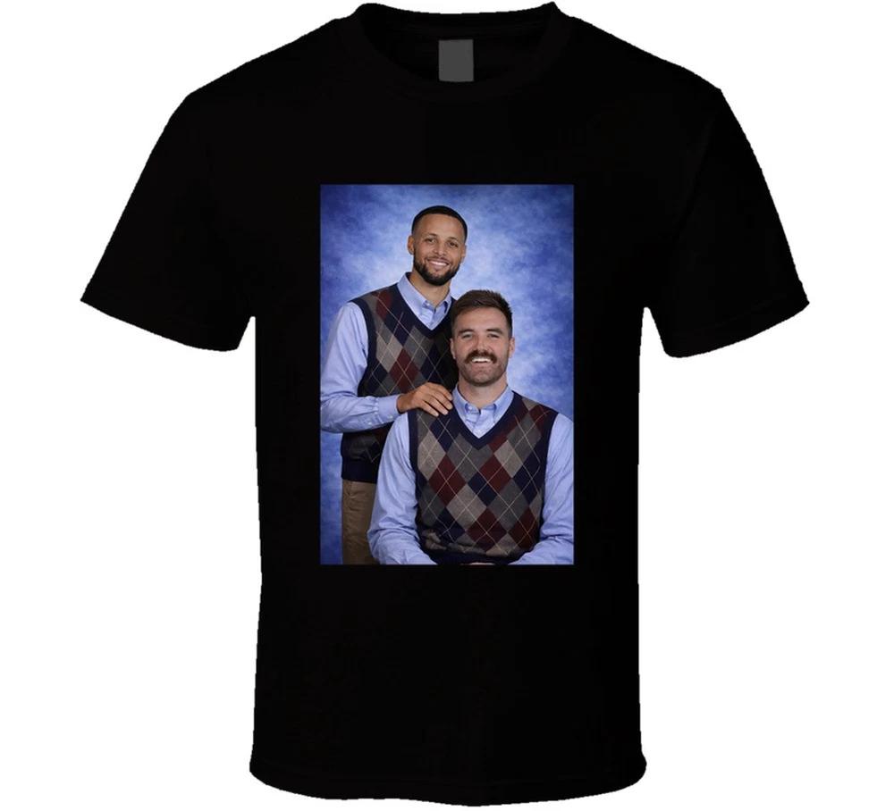 Steph Curry Pat Spencer Step Brothers Fan T Shirt S