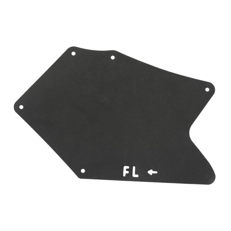 Replacement Accessory 537370C030 Splash Guard Liner Shield with Clips Mud Flaps Mudflap Apron