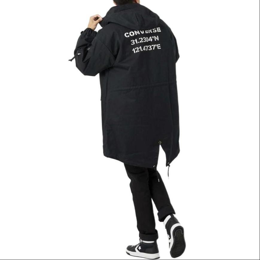 Converse Military Pack M51 Parka Down Jacket Asia Sizing 'Black' Men's 10023714-A02