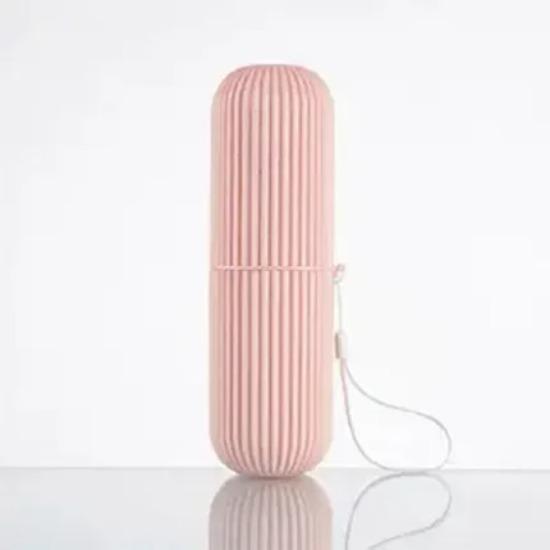 Travel Portable Toothbrush Cup Bathroom Toothpaste Holder Storage Case Box Organizer Travel Toiletries Storage Cup New Creative