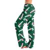 Pantaloni da Donna con Stampa Natalizia, con e Senza Tasche, Pigiami Casual per la Casa