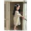 Girls Princess Style Thin 100 Percent Cotton Nightdress Kids Summer Sleepwear Home Clothing