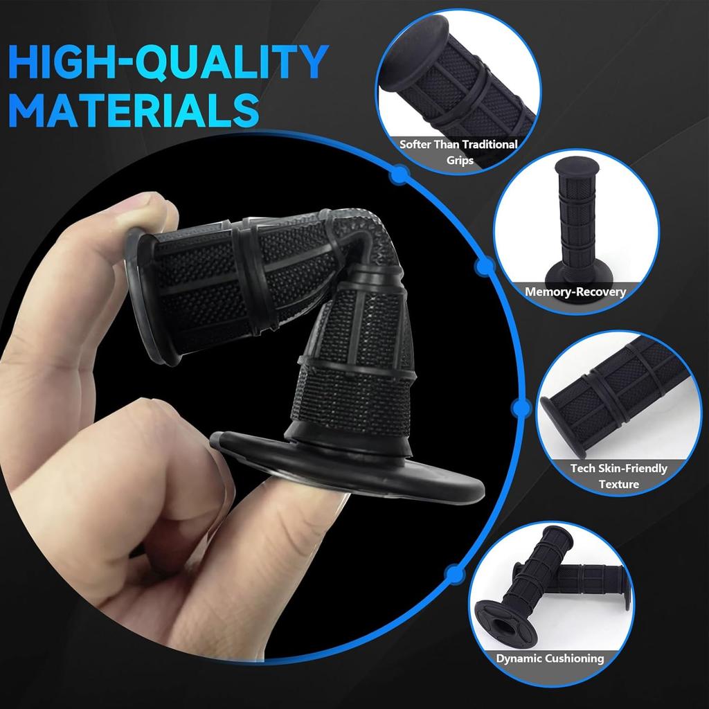 Dirt Bike Handlebar Grips 7/8" Rubber Handle Grip Universal For Sur Ron Surron LBX Talaria Sting R MX3/R MX4 MX5 Talaria X3 XXX E-Ride Pro SR S SS