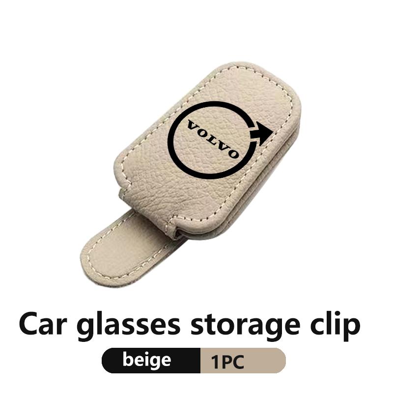 

Universal Car Glasses Holding Clip Hanger Eyeglasses Mount For Volvo V50 S60 XC60 S40 XC40 XC90 V60 S80 S90 V70 XC70