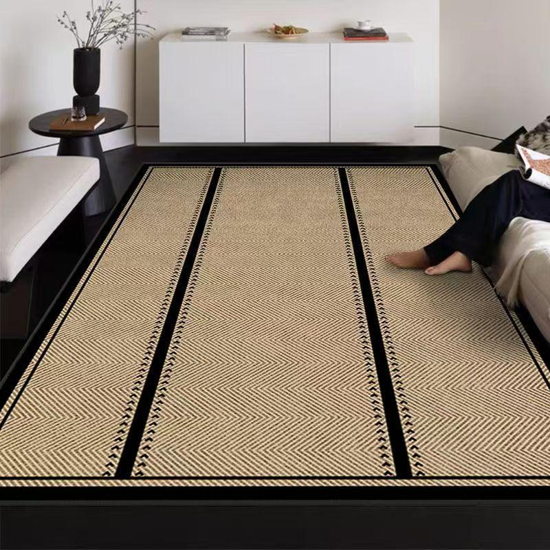 

Vintage Living Room Carpet Sofa Coffee Table Mat Large Area Study Dirt Resistant Carpet Bedroom Bedside Carpet 120 * 160cm