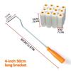 13 Pcs 100mm Paint Roller Sleeves Multifunctional Sponge Paint Roller Sleeves  DIY Craft