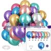 Set di 35 Palloncini Colorati con Paillettes da 12 Pollici per Decorazioni di Feste di Compleanno