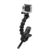 TELESIN Jaws Flex Clamp Mount Adjustable Gooseneck Mount for GoPro Hero 13 12 11 10 9 8 DJI OSMO Action 5Pro 4 3 Insta360 X5 X4