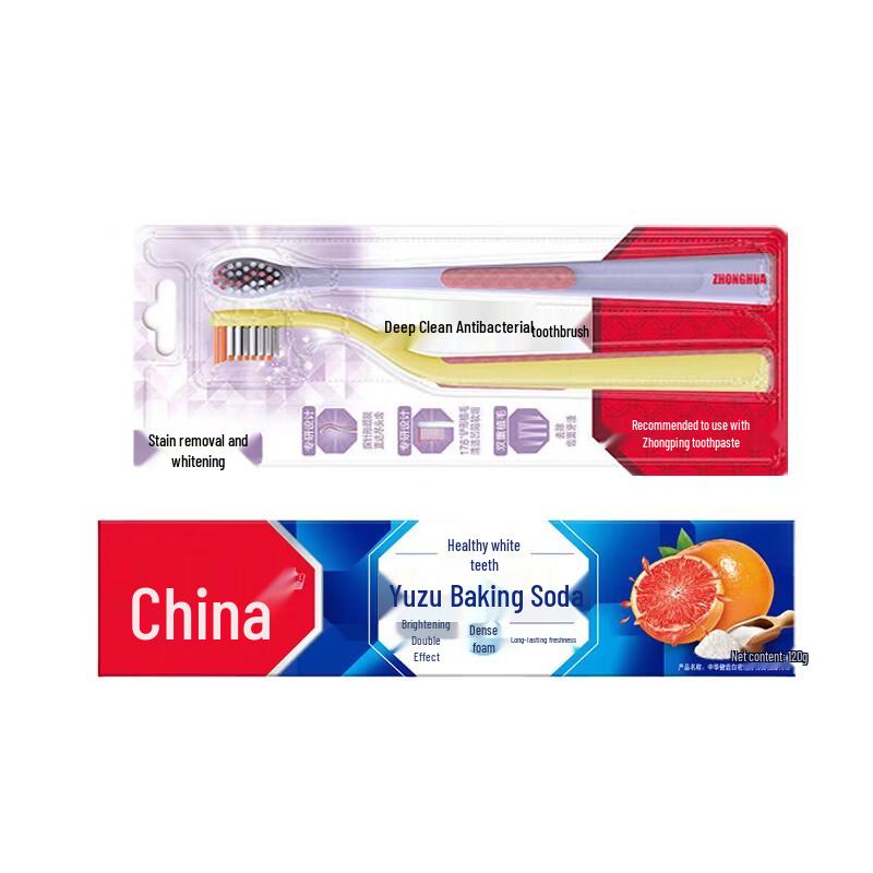 Набор зубной пасты и зубной щетки Zhonghua Healthy White