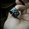 Anillo Abierto Ajustable Hombres Mujeres Vintage Armadura Arma Inspirado Geométrico Chapado Dedo