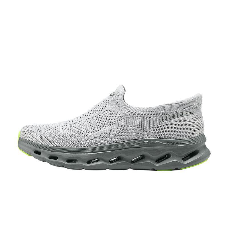Skechers Men's Light/Gray Go Walk Comfortable Versatile Durable Low-Top Casual Shoes Sneaker - 216665-Ltgy Cm