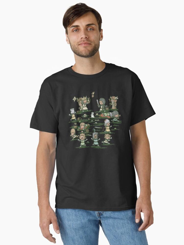 Knights of Fiona The Killer Rabbit of Caerbann-Egg Classic Unisex T-Shirt