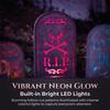 Halloween Cemetery Accent With Light Effect, PVC Grave Marker Piece for Porch Window Table Party Home Scene Display