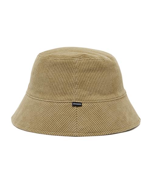 WKNDRS Reversible Corduroy Bucket Hat (Beige)