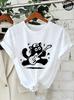 Rock Cat T-Shirts,Grunge Punk Tee Aesthetic,Abstract Guitar Women's Tee Shirts,Music Lover Gift,Quirky Animal Graphic T-Shirts