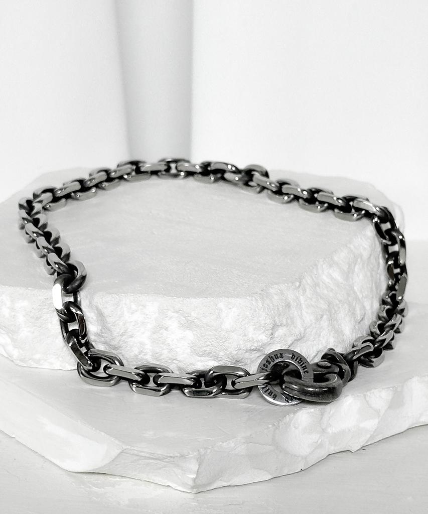 Blessed Bullet Ss-Black Line Original Chain Necklace_5.5/6/9Mm