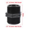 BSP Male Equal Adapter 1/2"3/4" 1"-2.5" Garden Irrigation Water Fitting Hose Barb to Pipe Fittings Aquarium Fish Tank Fittings