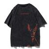 Cat Cartoon Graphic Men Tshirt Casual Baggy Short Sleeve T-shirt Japanese Style Oversized T-Shirt Daily Wear Cool Top