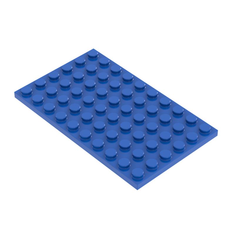 Нетоксичные Moc Строительные Блоки Мелкие Детали 6x10 Деталей Базовая Пластина Детали для DIY Аксессуары Совместимые 3033 3PCS