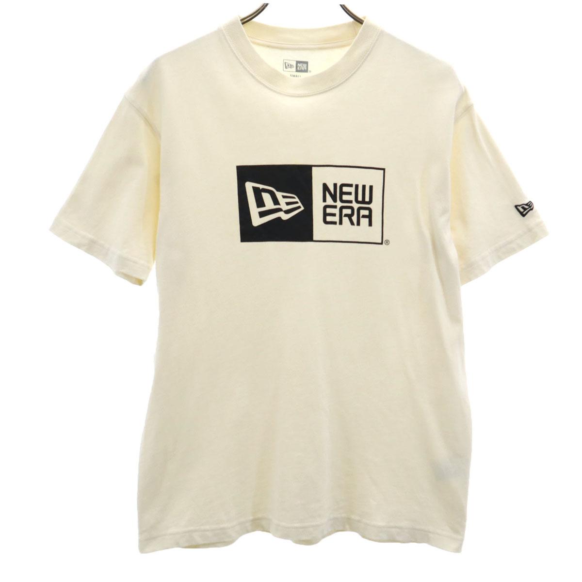 

NEW ERA Short sleeve T-shirt S Ivory Men s Used