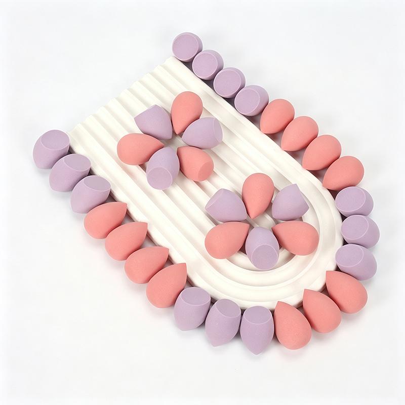 Mini Makeup Sponges 30/40Pcs Wet Expandable Latex-Free Beauty Blenders Suitable for All Skin Types Cosmetic