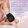 Bath Gloves Good Ductility Soft Lightweight Exfoliating Gloves Body Scrubber Dead Skin Remover  for Adult