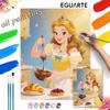 Princess Baking Digital Oil Painting Art Kit Handmade DIY Home Decor Gift