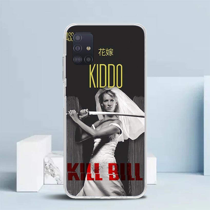 Kill Bill Soft Cover for Samsung Galaxy A12 A22 A32 A52 A72 A02S Phone Case Note 20 Ultra 10 S10 Plus A51 A71 A50S A20S A10S Gal