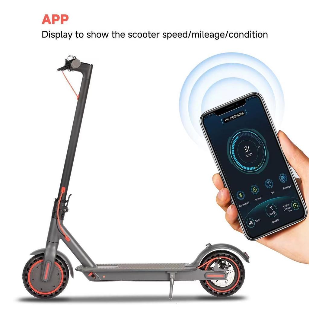 2026 popolare monopattino elettrico N7PRO 350w monopattino elettrico unisex 36V 10.4Ah monopattino con assistenza alla pedalata APP leggero telecomando 30km monopattino magazzino EU.