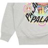 Palace Bun 5G Crew Grey Marl Unisex Tops P23CW035