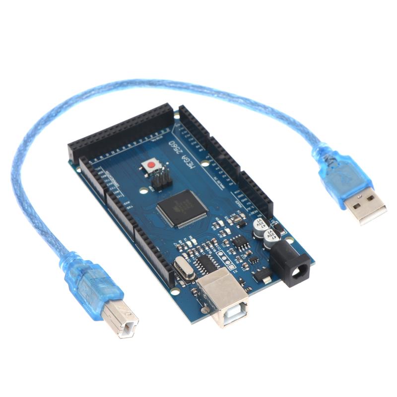 Mega2560 R3 Open Source Development Board With Usb Cable Ch340G Chip Optimized Circuit Design For Diy Project Development
