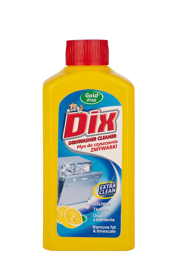 Dix Dishwasher Cleaner for Limescale & Grease, Lemon