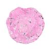 Double-layer Shower Cap Adult Ladies  Waterproof Bathing Hat Kitchen Oil-proof Bathroom Bathing Household Shower Cap