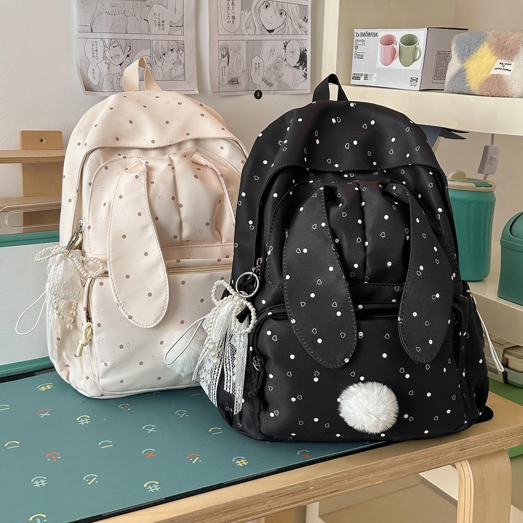 Schoolbag Cartoon Ins Cute Star Backpack Bag Female Niche Design Large Capacity Student Schoolbag Fashion Versatile Backpack