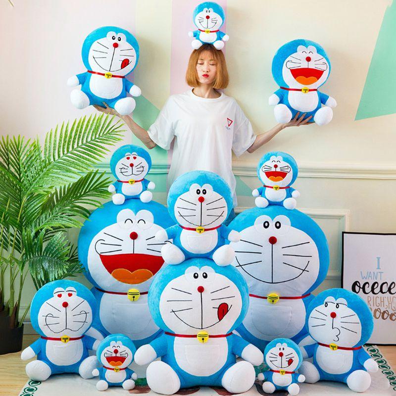 High Quality Anime Doraemon Plush Toy Adorably Soft Cat Doll Perfect Gift