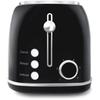 Retro-Toaster - SWEISS - GRV9 - 2 Schlitze - 1500 W - Schwarz
