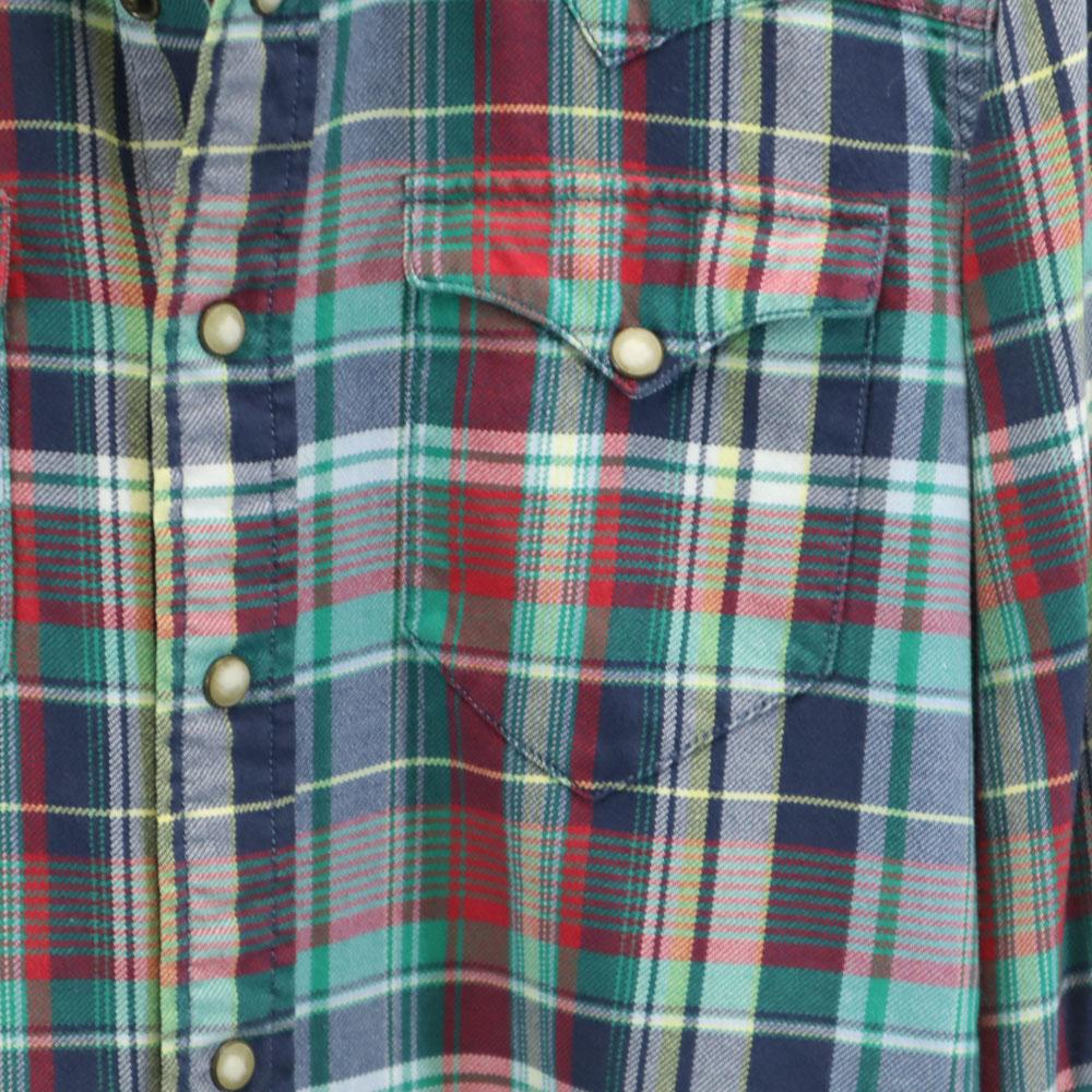RRL Check Pattern Long sleeve Western shirt 2 RALPH LAUREN Ralph Lauren Women Used