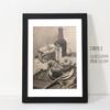 1PC A4 Black Wooden Photo Frames for Wall 21x30CM Dual-Purpose Display Hanging Picture Frames Commemorative Gift
