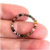 Anello con Pietra Naturale Agata cristallo quarzo zircone 2mm Multisfaccettato Gioielli regali adatti per uomo e donna