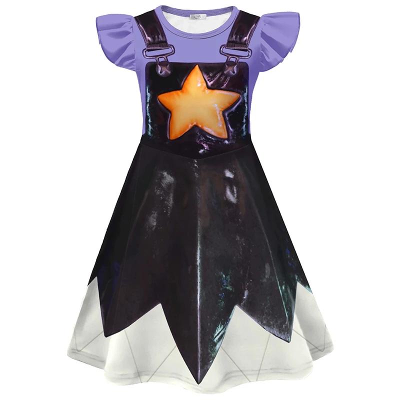 Costume da Cosplay di Lily di Poppy Playtime, Gioco Horror, per Bambine Bambini, Halloween, Carnevale, Festa, Travestimento