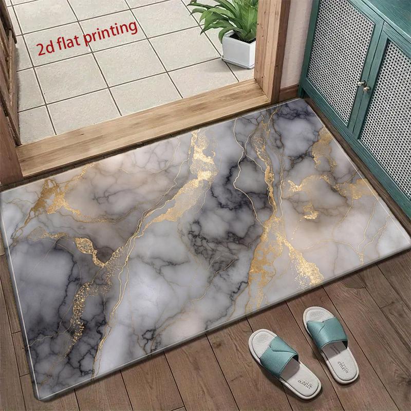 Marble Pattern Floor Mat Living Room Decoration Home Sofa Non-Slip Carpet Study Bedroom Tatami Children'S Soft Floor Mat